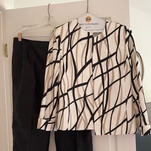 Kasper 3 piece women’s pantsuit size 12